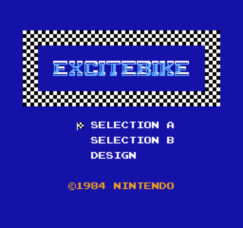 Cover art for EXCITEBIKE