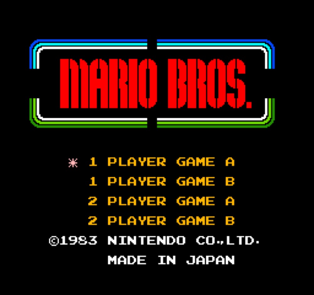 Cover art for MARIO BROS.
