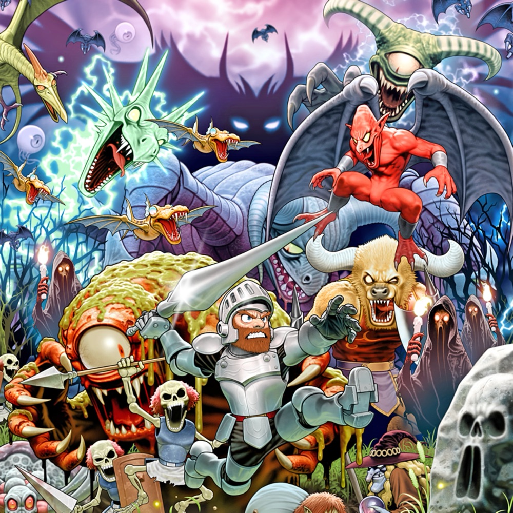 Cover art for GHOSTS 'N GOBLINS