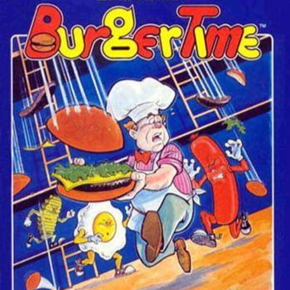 Cover art for BURGERTIME