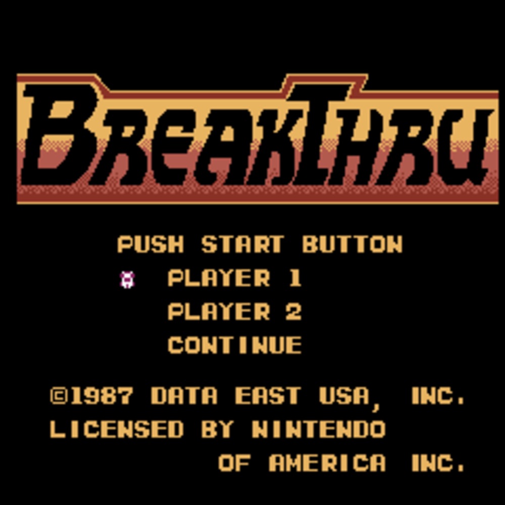 Cover art for BREAKTHRU