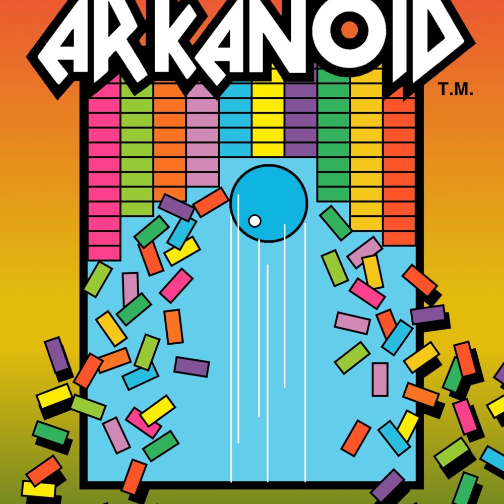Cover art for ARKANOID