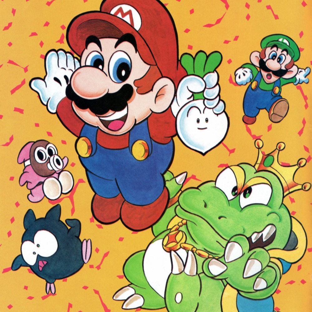 Cover art for SUPER MARIO BROS. 2