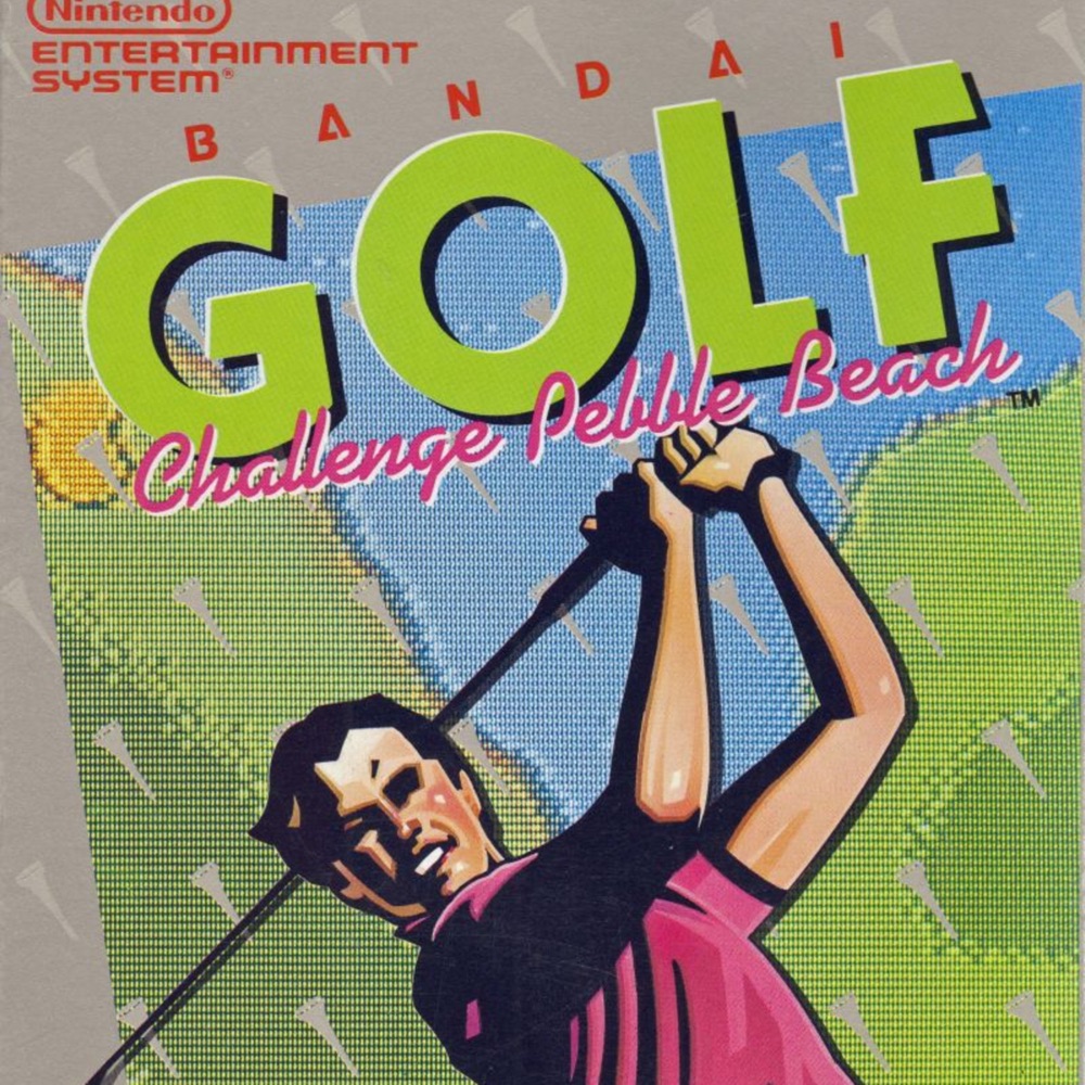Cover art for Bandai Golf: Challenge Pebble Beach