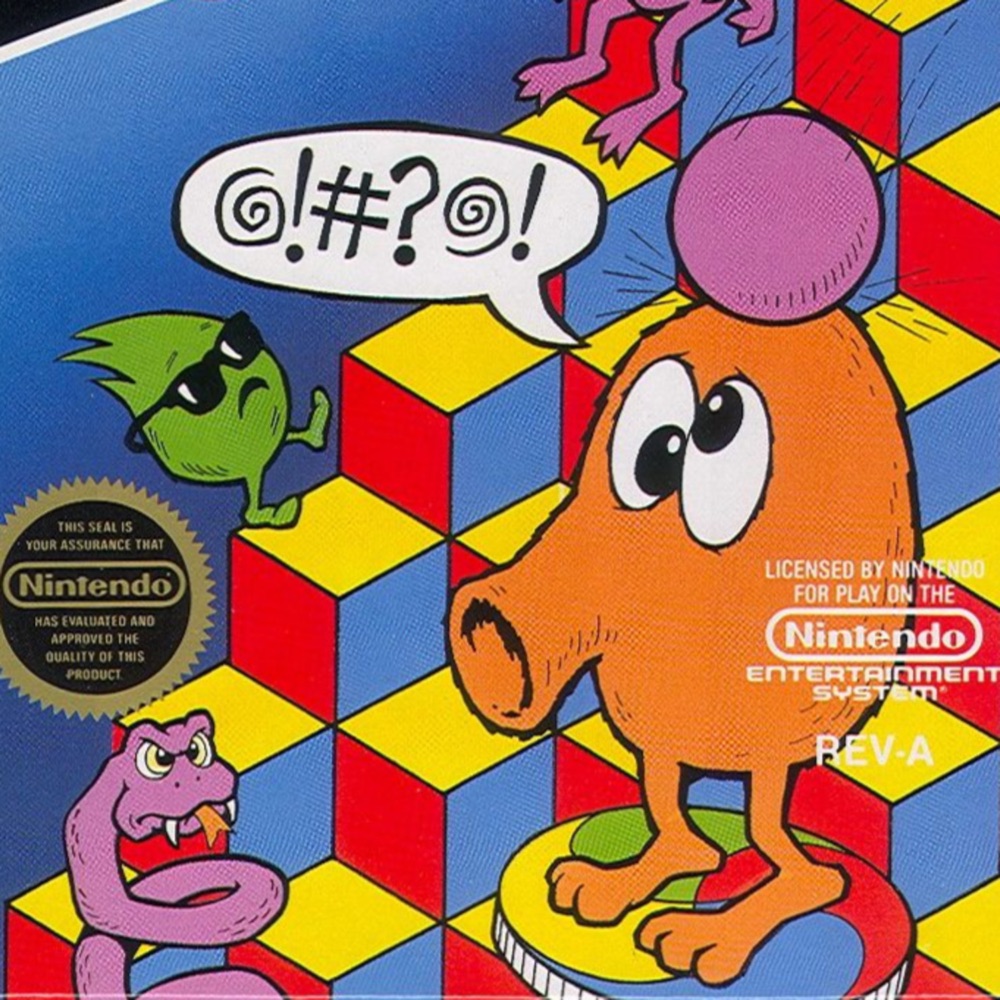 Cover art for Q*Bert