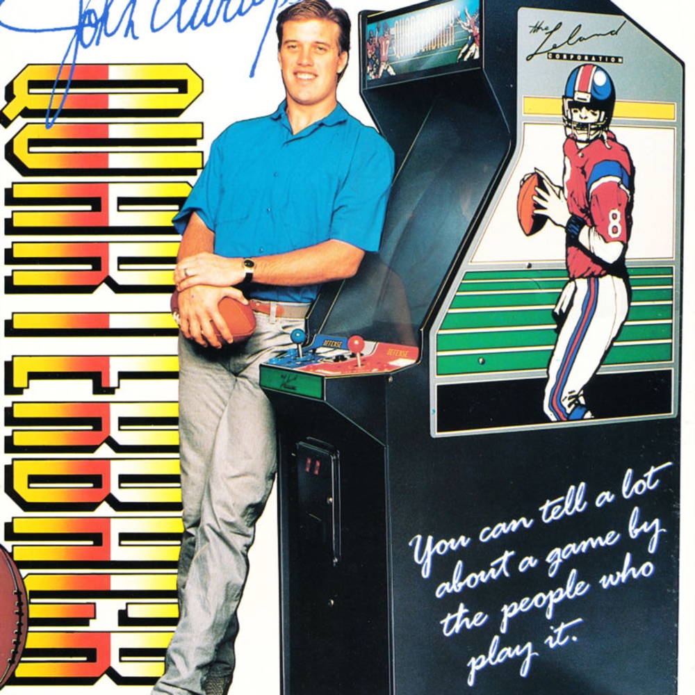 Cover art for John Elway's Quarterback