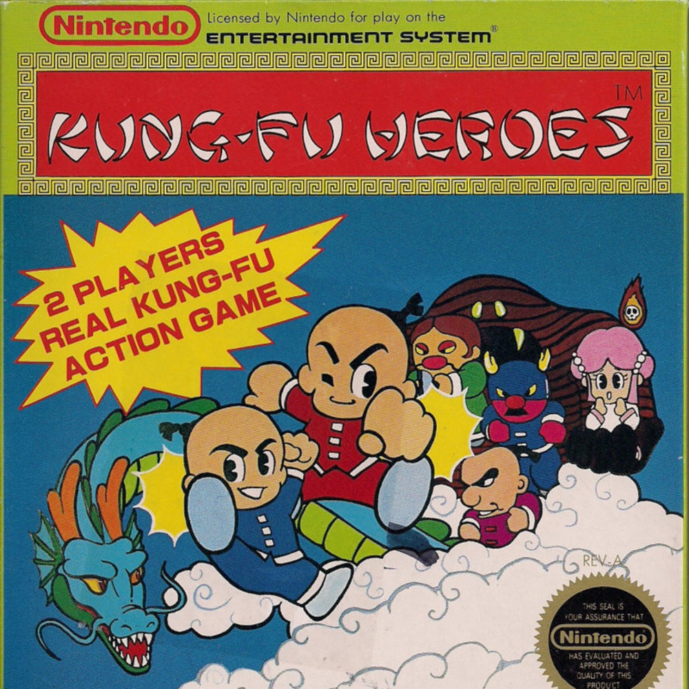 Cover art for Kung-Fu Heroes