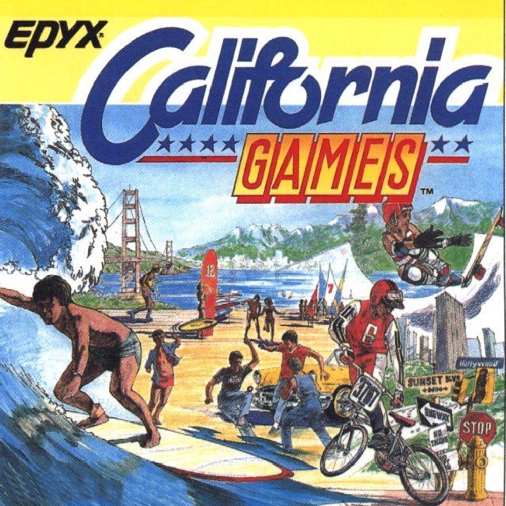 Cover art for California Games