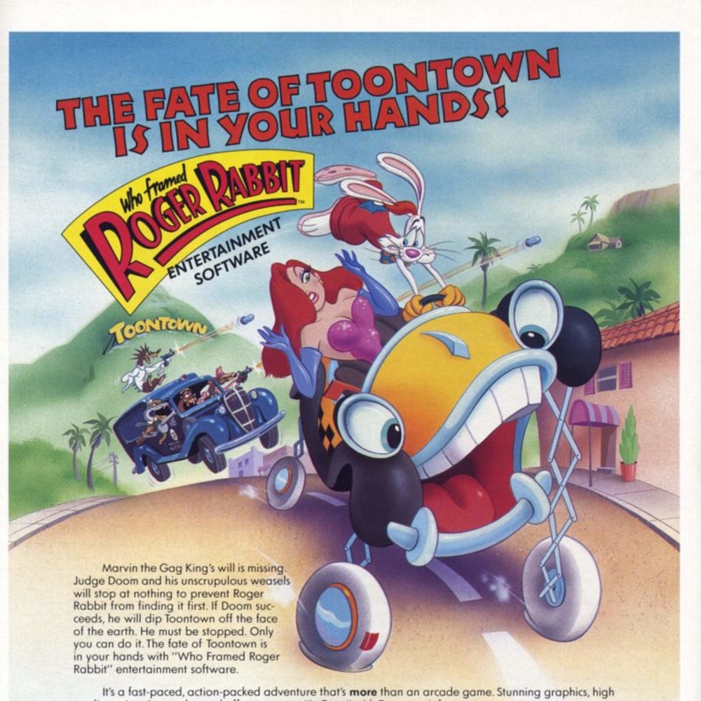 Cover art for Who Framed Roger Rabbit?