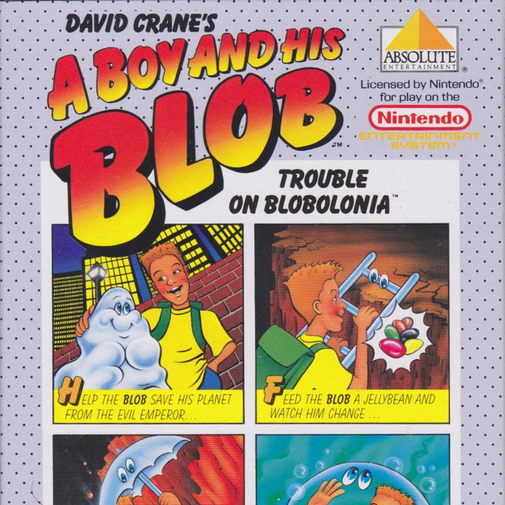 Cover art for A Boy and His Blob