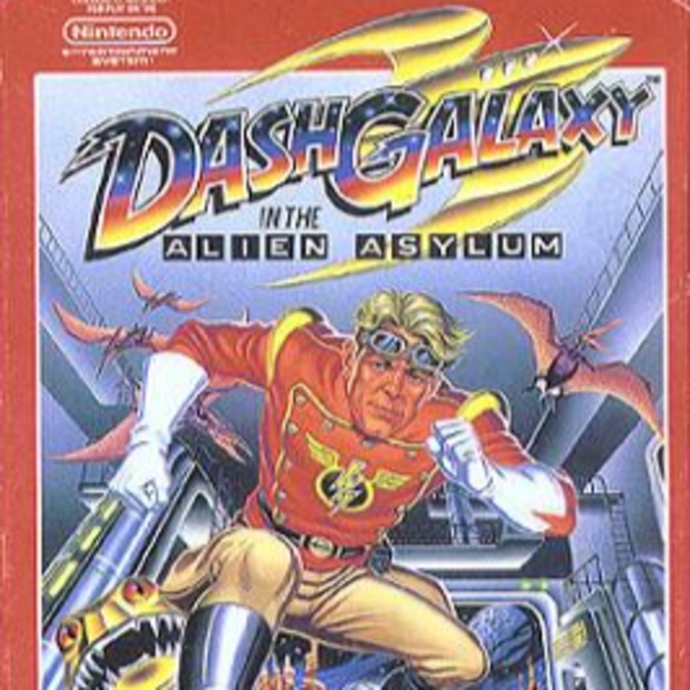 Cover art for Dash Galaxy in the Alien Asylum