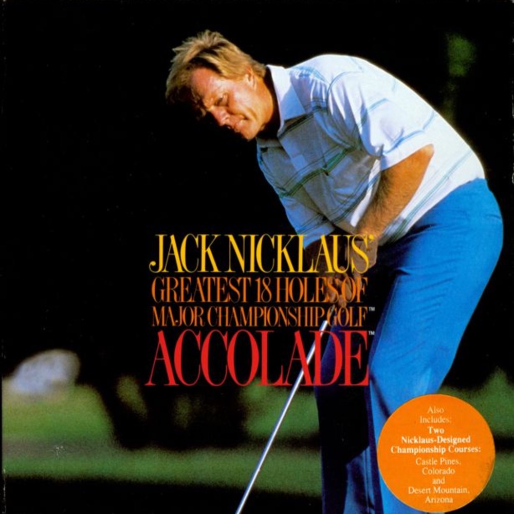 Cover art for Jack Nicklaus' Greatest 18 Holes of Major Championship Golf