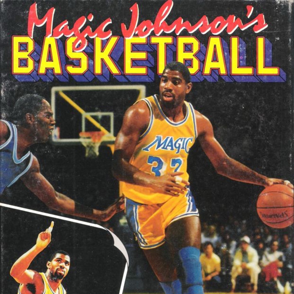 Cover art for Magic Johnson's Fast Break