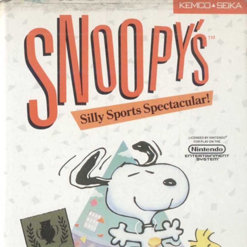 Cover art for Snoopy's Silly Sports Spectacular