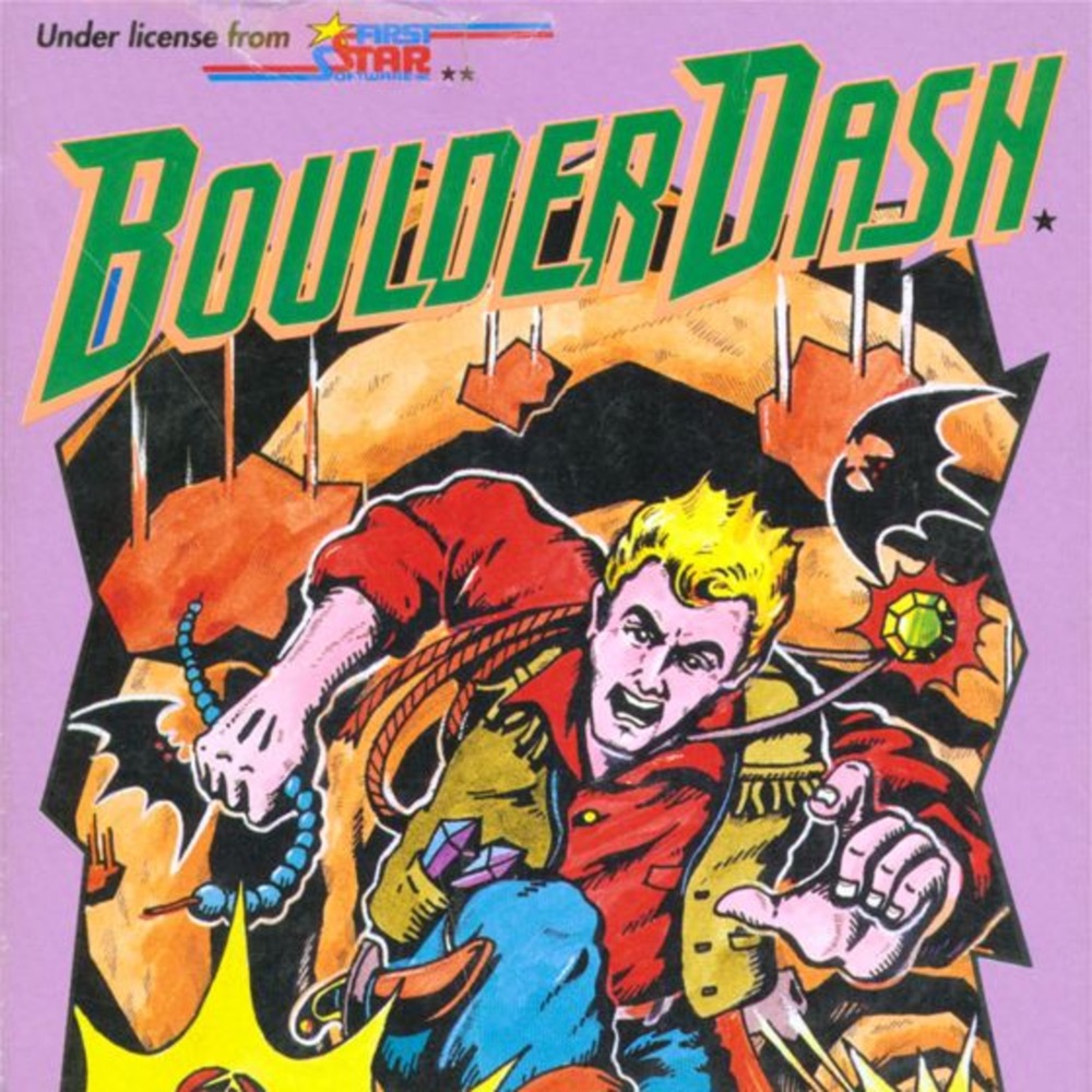 Cover art for Boulder Dash