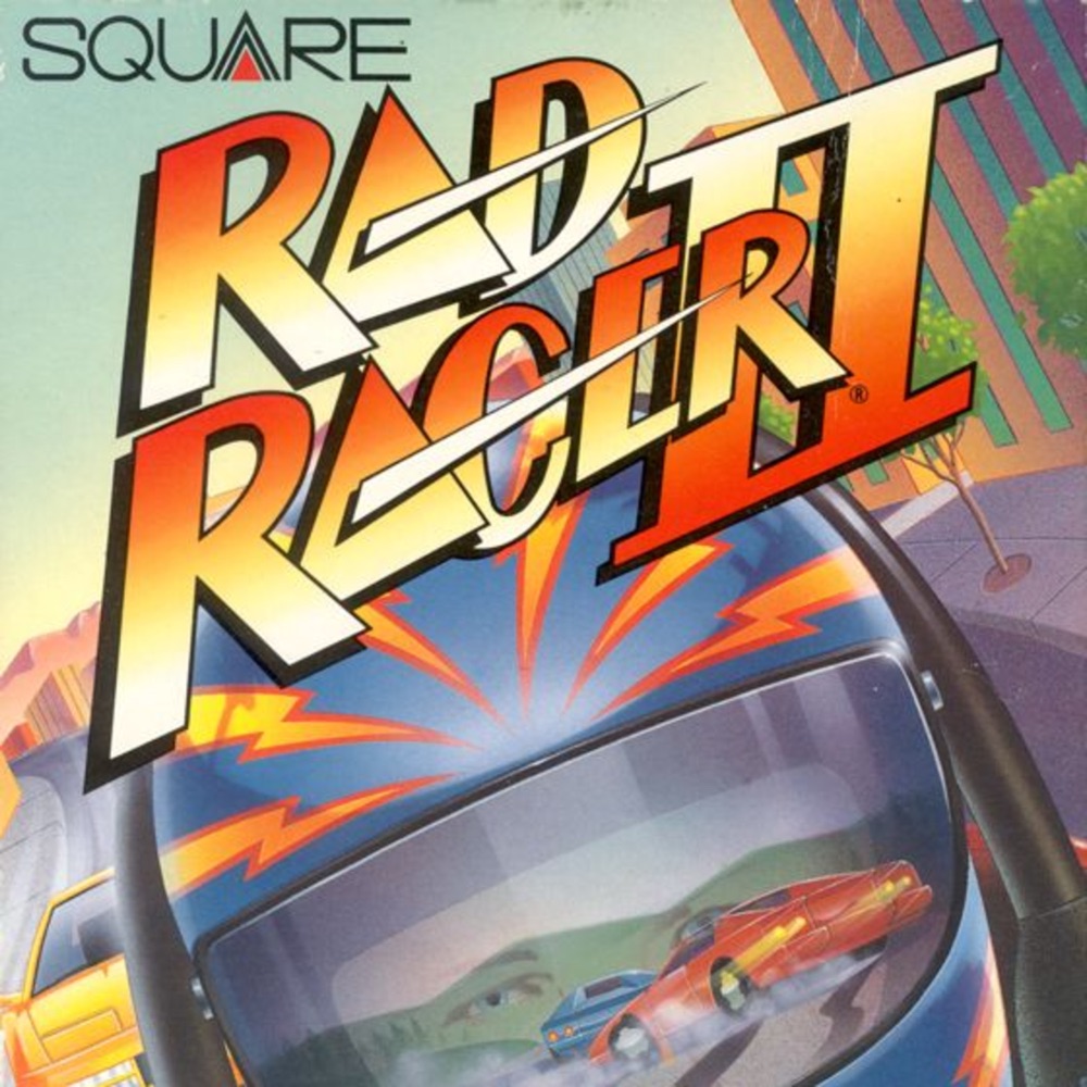 Cover art for Rad Racer II