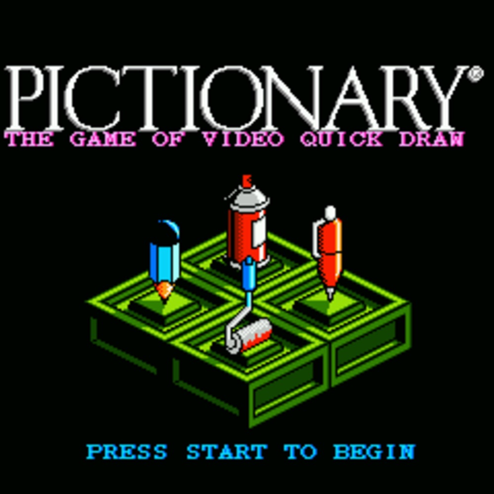 Cover art for Pictionary
