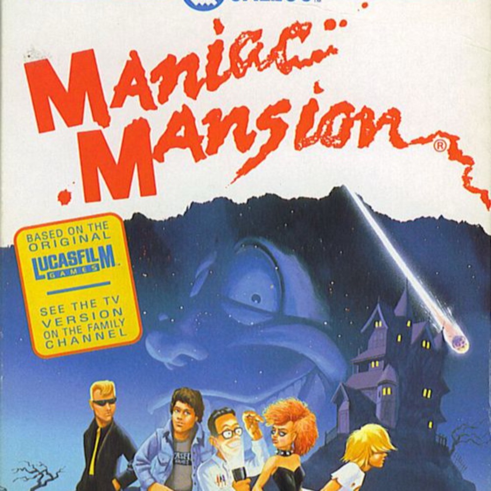 Cover art for Maniac Mansion