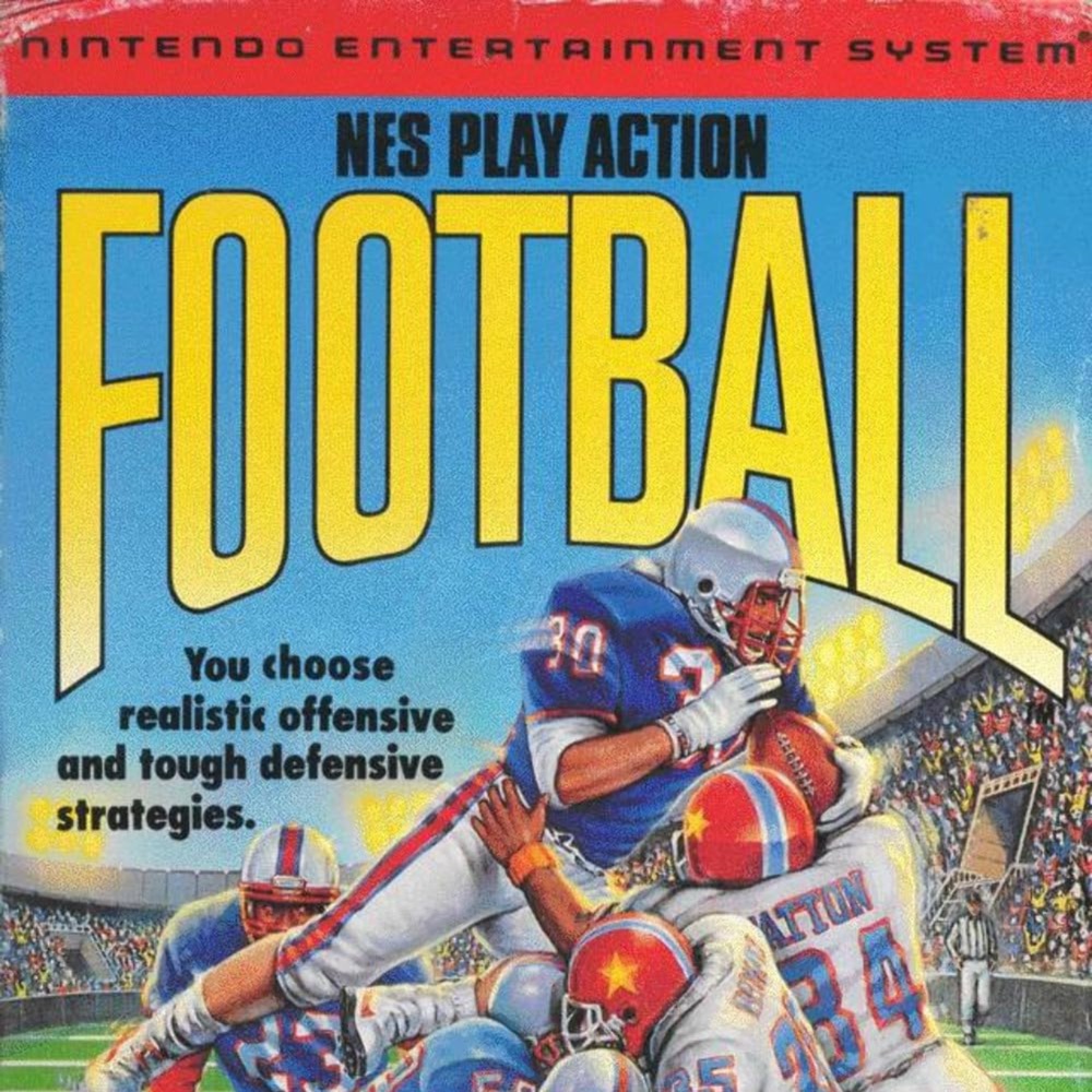 Cover art for NES Play Action Football
