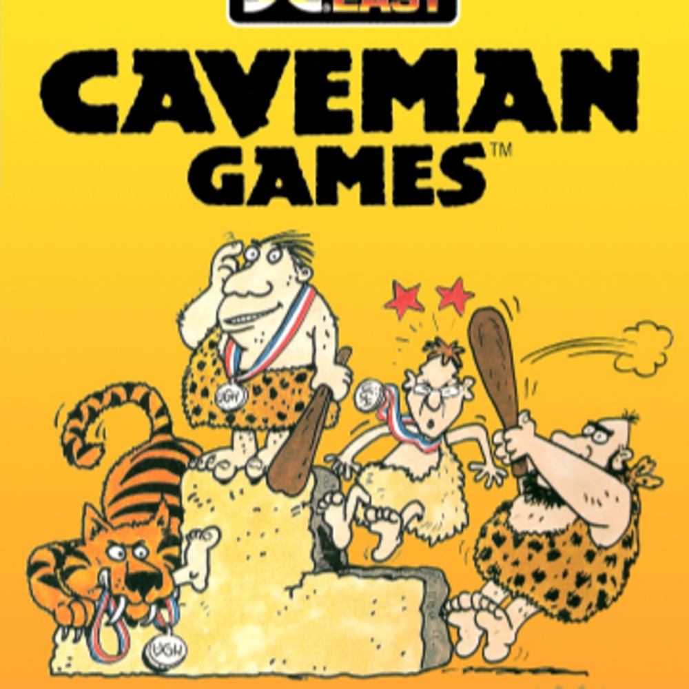 Cover art for Caveman Games