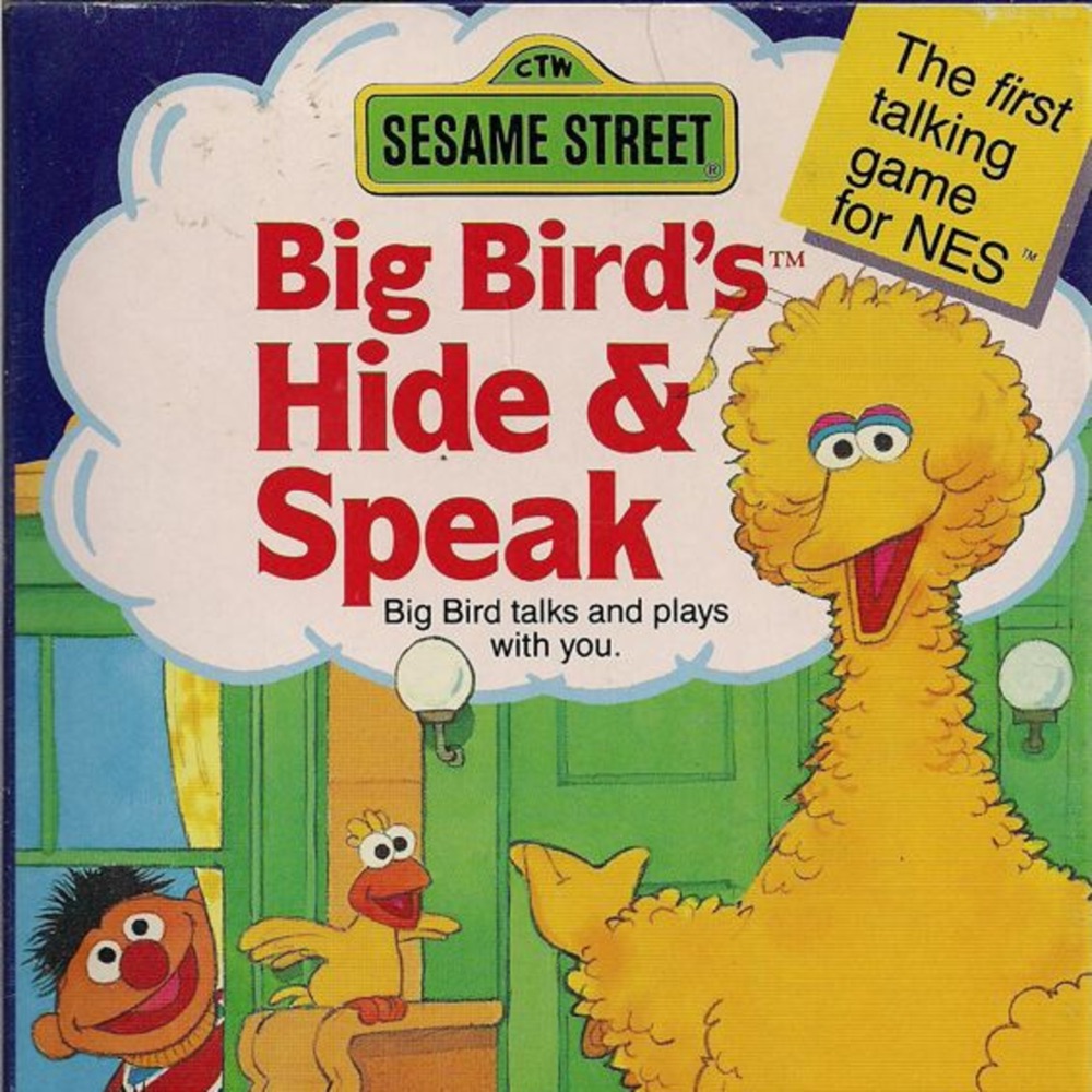 Cover art for Sesame Street Big Bird's Hide & Speak