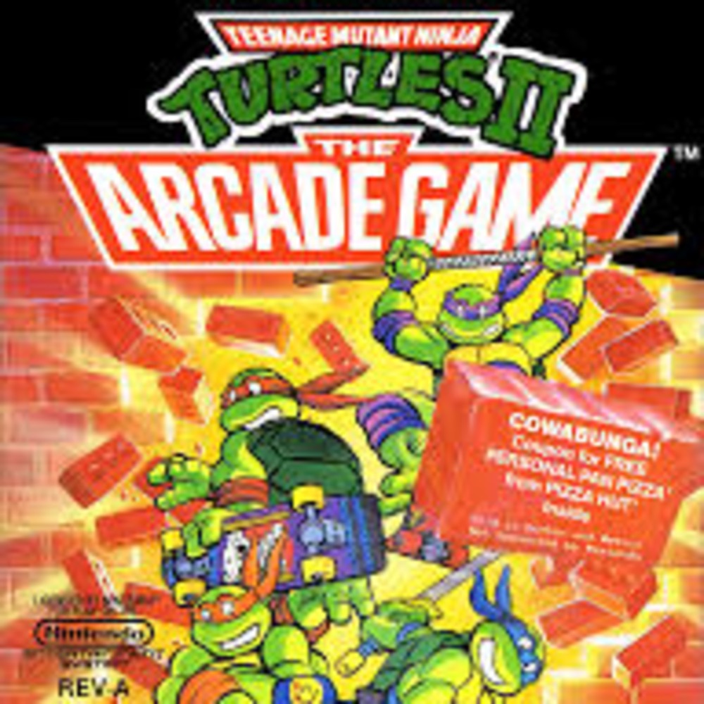Cover art for TMNT II: The Arcade Game