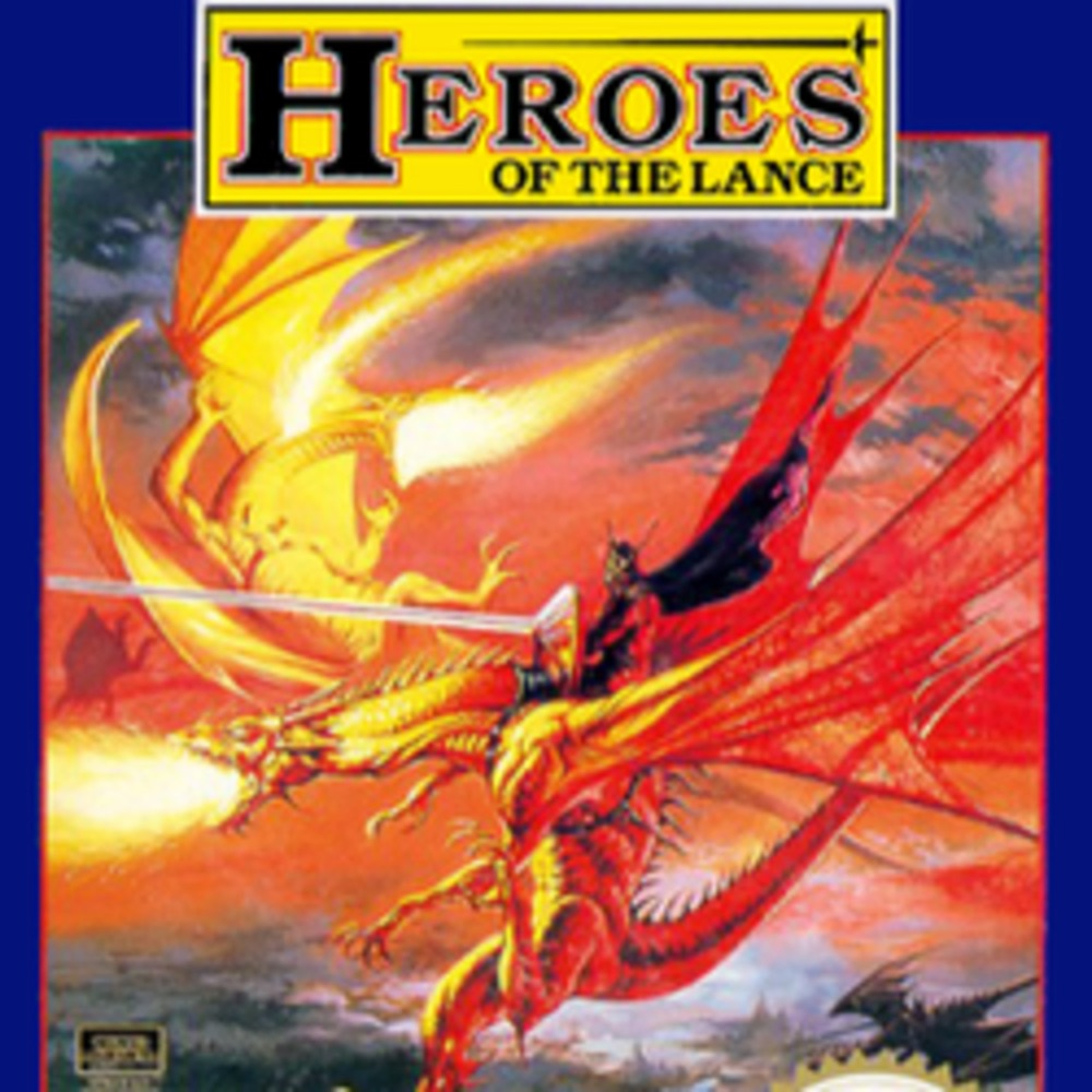 Cover art for Advanced Dungeons and Dragons: Heroes of the Lance