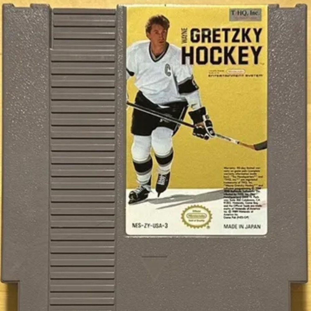 Cover art for Wayne Gretzky Hockey