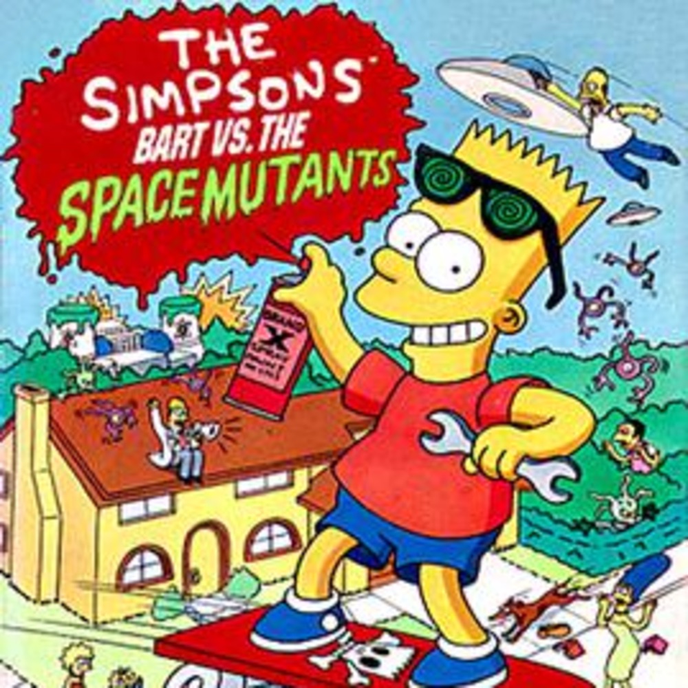 Cover art for The Simpsons: Bart vs The Space Mutants