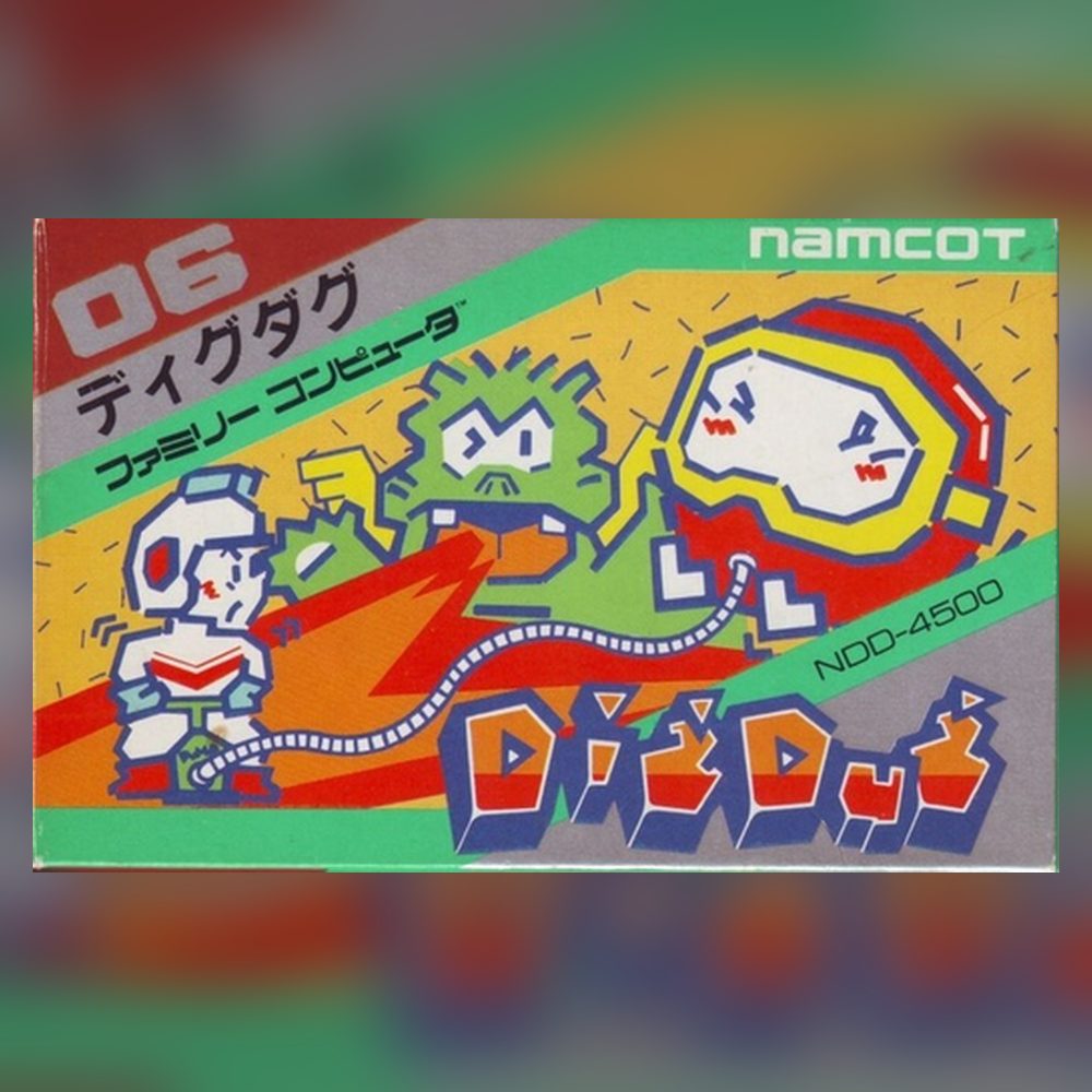Cover art for NEStalgia Bytes 5: Dig Dug