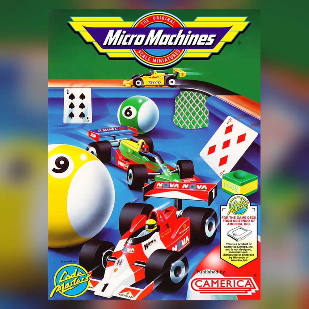 Cover art for NEStalgia Bytes 43: Micro Machines