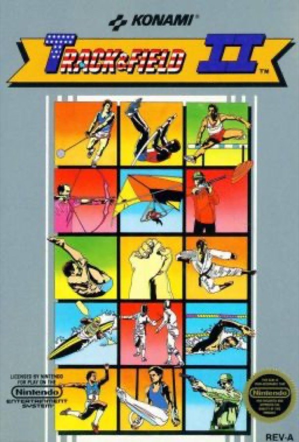 Track & Field II box art
